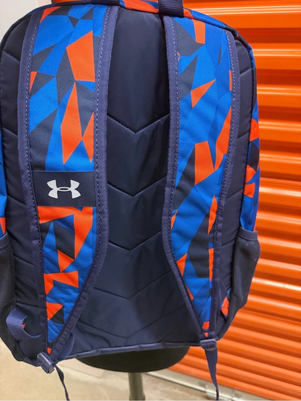 NWT Under Armour Storm Blue & Orange Boys Backpack - UA Switchup